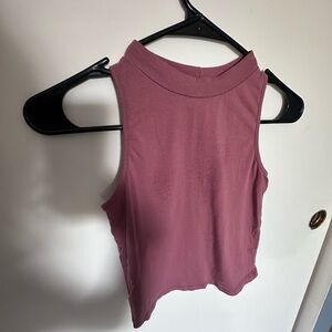 Bozzolo Sleeveless Dusty Rose Tank Top
